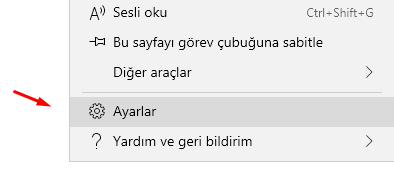 Microsoft Edge'de Açılır Pencereleri Engelleyelim Microsoft Edge'de Açılır Pencereleri Engelleyelim