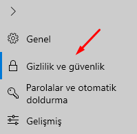 Microsoft Edge'de Açılır Pencereleri Engelleyelim