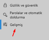 Microsoft Edge'de Adres Çubuğu Arama Motorunu Değiştirelim Microsoft Edge'de Adres Çubuğu Arama Motorunu Değiştirelim