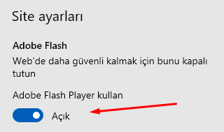 Microsoft Edge'de Flash Kapatma Nasıl Yapılır?