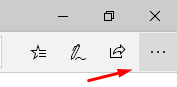 Microsoft Edge'de Araç Çubuğuna Geçmiş Kısayolu Eklemek Microsoft Edge'de Araç Çubuğuna Geçmiş Kısayolu Eklemek