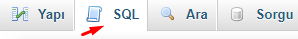 phpMyAdmin ile SQL Sorgusu Çalıştırma Nasıl Yapılır?