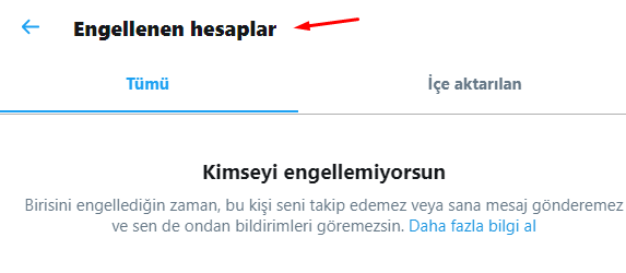 Twitter Engellenen Hesapları Görme Nasıl Yapılır? Twitter Engellenen Hesapları Görme Nasıl Yapılır?
