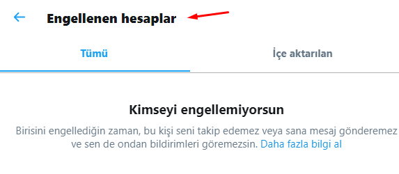 Twitter Engellenen Hesapları Görme Nasıl Yapılır?