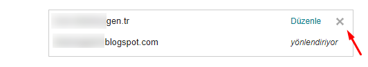 Blogger'da Özel Domain Kaldırma Nasıl Yapılır?