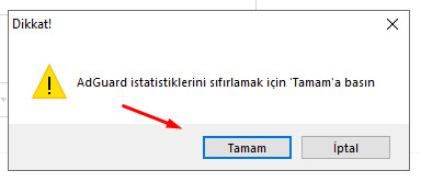 AdGuard İstatistikleri Sıfırlama Nasıl Yapılır? AdGuard İstatistikleri Sıfırlama Nasıl Yapılır?