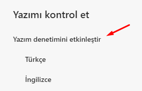 Microsoft Edge Insider Yazım Denetimini Kapatmak Microsoft Edge Insider Yazım Denetimini Kapatmak