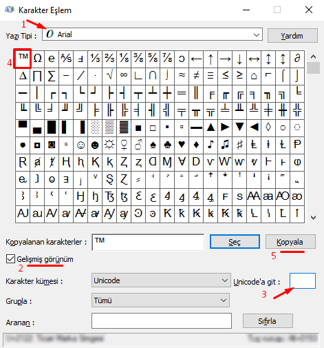 Klavyede Ticari Marka TM İşareti Nasıl Yapılır?