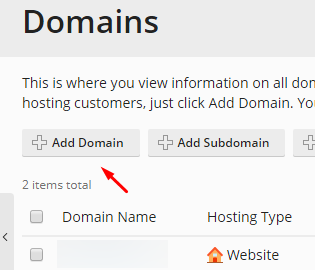 Plesk Obsidian'da Yeni Domain Ekleme Nasıl Yapılır?