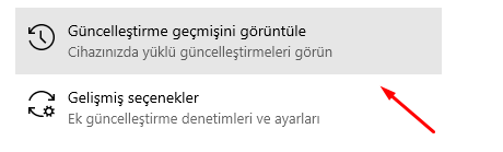Windows 10 Güncelleştirme Geçmişini Görüntüleme Nasıl Yapılır?