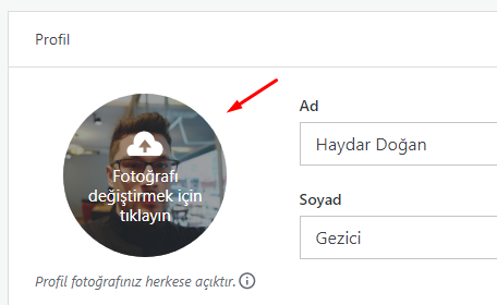 WordPress.com Profil Fotoğrafı Değiştirme Nasıl Yapılır? WordPress.com Profil Fotoğrafı Değiştirme Nasıl Yapılır?