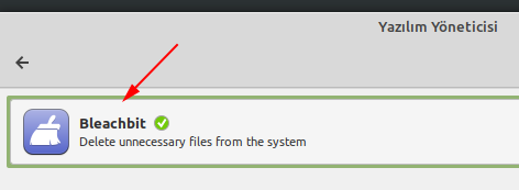 Linux Mint Gereksiz Dosyaları Temizleme Uygulaması: BleachBit