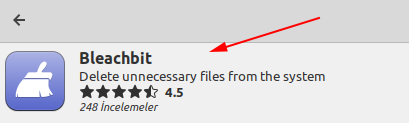 Linux Mint Gereksiz Dosyaları Temizleme Uygulaması: BleachBit