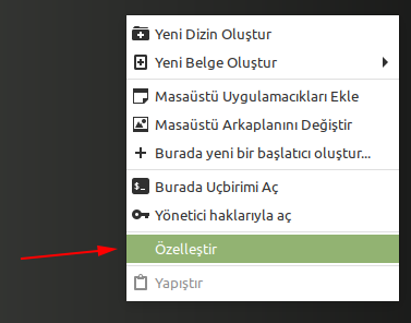 Linux Mint Masaüstüne Çöp Kutusu Ekleme Nasıl Yapılır?