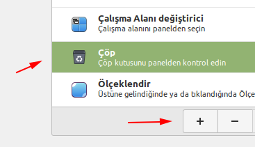 Linux Mint Çöp Kutusunu Panele Ekleme Nasıl Yapılır?