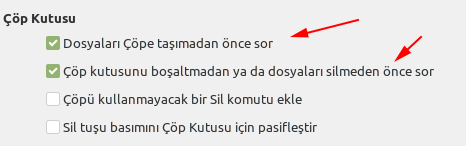 Linux Mint Dosya Silme Uyarısını Açma Nasıl Yapılır? Linux Mint Dosya Silme Uyarısını Açma Nasıl Yapılır?