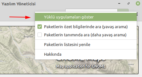 Linux Mint Yüklü Uygulamalar Nasıl Görüntülenir?