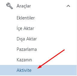 WordPress.com Aktivite Takibi Nasıl Yapılır?