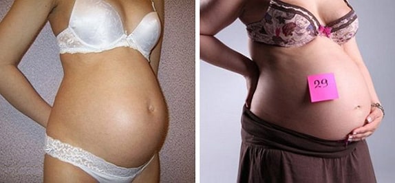 29 Haftalık Hamile Göbeği 29 Haftalık Hamile Göbeği