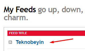 FeedBurner RSS Başlığı Değiştirme Nasıl Yapılır?