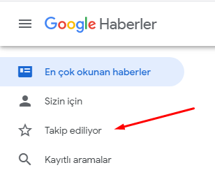 Google Haberler'de Takip Edilen Kaynakları İnceleyelim