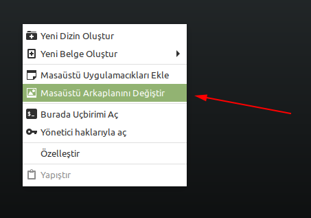 Linux Mint Arkaplan Rengine Geçiş Efekti Ekleyelim