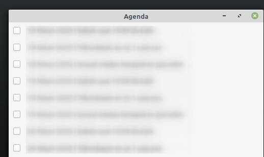 Linux Mint için Yapılacaklar Listesi Uygulaması: Agenda Linux Mint için Yapılacaklar Listesi Uygulaması: Agenda