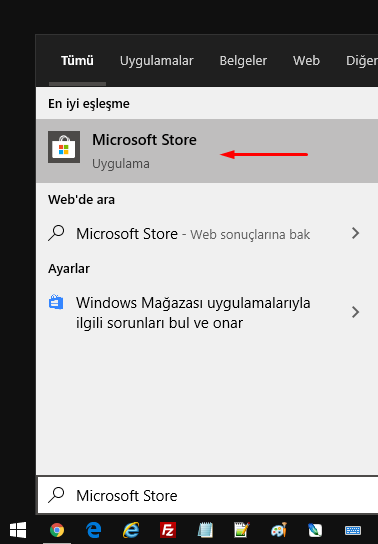 Microsoft Store Otomatik Uygulama Güncellemeyi Kapatalım