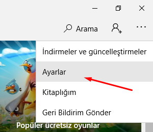 Microsoft Store Otomatik Uygulama Güncellemeyi Kapatalım Microsoft Store Otomatik Uygulama Güncellemeyi Kapatalım