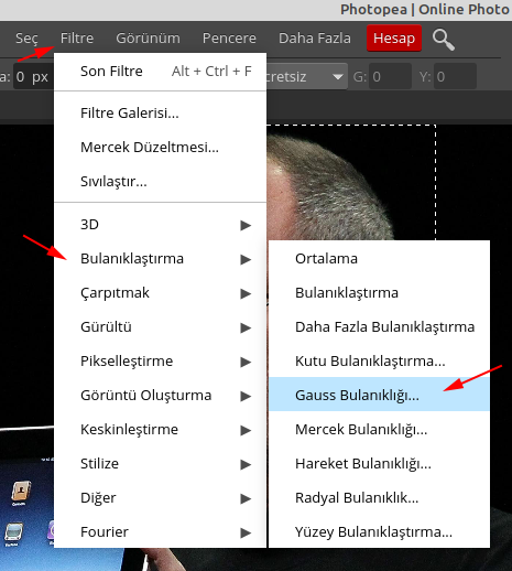 Photopea Bulanıklaştırma Nasıl Yapılır? Photopea Bulanıklaştırma Nasıl Yapılır?