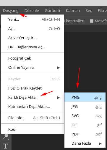 Photopea Kaydetme Nasıl Yapılır?