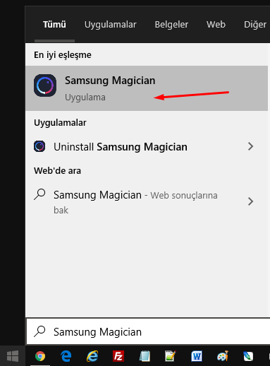 Samsung Magician ile Disk Sıcaklığını Öğrenelim