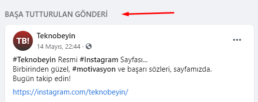 Facebook Gönderi Sabitleme Nasıl Yapılır? Facebook Gönderi Sabitleme Nasıl Yapılır?