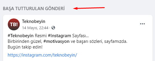 Facebook Gönderi Sabitleme Nasıl Yapılır?