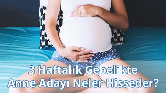 3 Haftalık Gebelikte Anne Adayı Neler Hisseder?