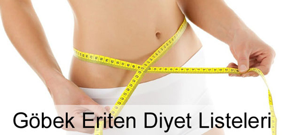 Göbek Eriten Diyet Listeleri