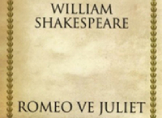 Romeo ve Juliet Kitap Yorumu - Willam Shakespeare