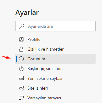 Microsoft Edge Chromium "Geri Bildirim" Düğmesini Gösterelim