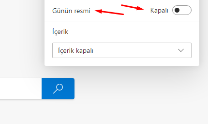 Microsoft Edge Chromium "Günün Resmi"ni Kaldıralım Microsoft Edge Chromium "Günün Resmi"ni Kaldıralım