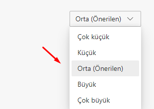 Microsoft Edge Chromium "Yazı Tipi Boyutu"nu Değiştirelim Microsoft Edge Chromium "Yazı Tipi Boyutu"nu Değiştirelim