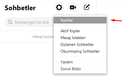 Facebook Messenger'da Aktif Durum Kapatma Nasıl Yapılır?