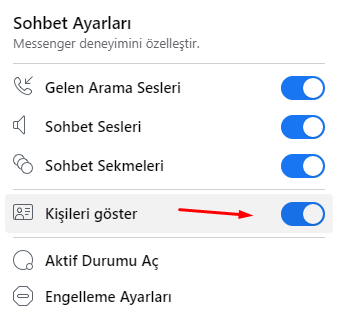 Facebook Messenger'da Kişileri Gizleme Nasıl Yapılır?