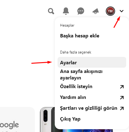 Pinterest Bahsetme Kapatma Nasıl Yapılır?