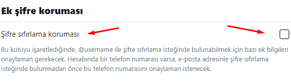 Twitter Şifre Sıfırlama Koruması Nasıl Yapılır? Twitter Şifre Sıfırlama Koruması Nasıl Yapılır?