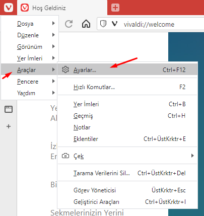 Vivaldi Browser'da Sekme Kapatma Butonunu Sol Tarafa Alalım