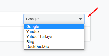Chrome'da Adres Çubuğundaki Arama Motorunu Değiştirelim Chrome'da Adres Çubuğundaki Arama Motorunu Değiştirelim