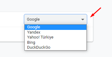 Chrome'da Adres Çubuğundaki Arama Motorunu Değiştirelim