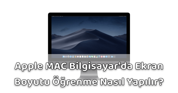 Apple Bilgisayar Ekran Boyutu Öğrenme