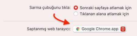Apple MAC Saptanmış Web Tarayıcısını Değiştirmek Apple MAC Saptanmış Web Tarayıcısını Değiştirmek