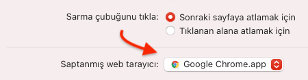 Apple MAC Saptanmış Web Tarayıcısını Değiştirmek